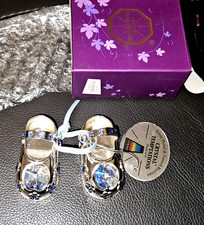 Silver Plated With Blue