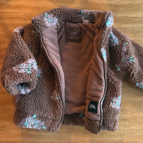 Zara girls teddy sherpa - zara,
