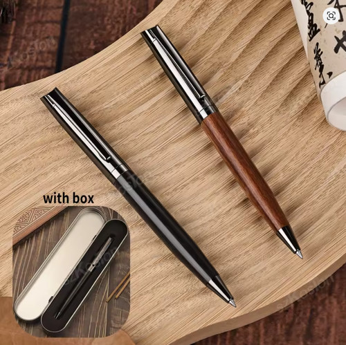 Wood premium metal ballpoint - premium,