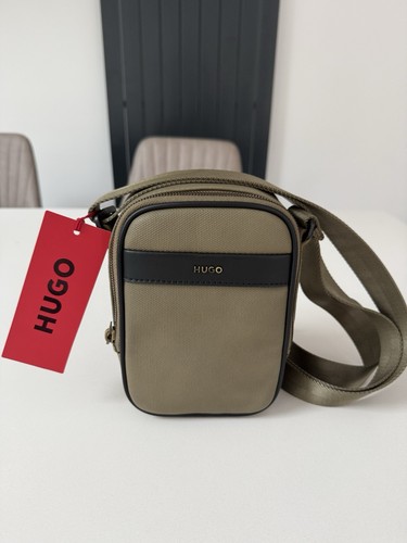 Hugo men beige black - men's, canvas