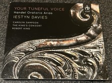 YOUR TUNEFUL VOICE-HANDEL ORATORIO ARIAS-2014 VIVAT DIGI CD-IESTYN DAVIES (NM)