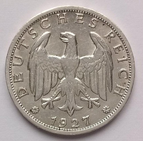 1927 germany 1 reichsmark - 1927,