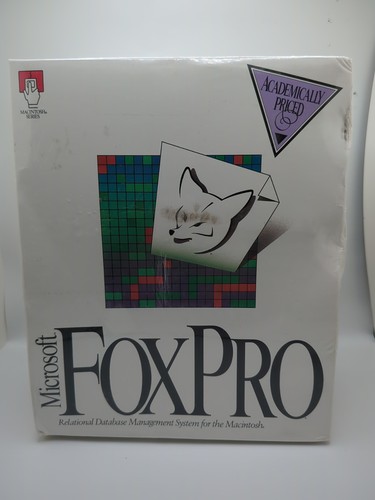Vintage microsoft foxpro - microsoft,