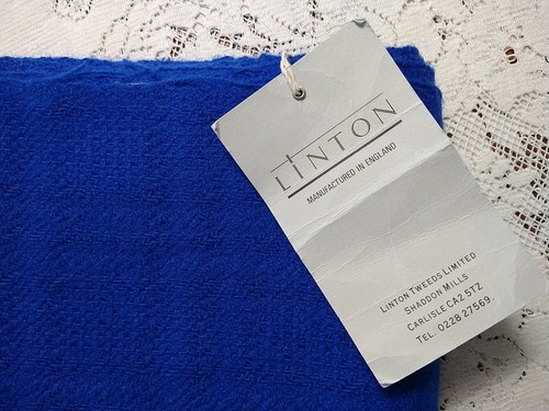 Linton tweeds royal blue - linton,