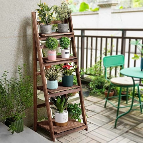 Wooden foldable plant - wooden,