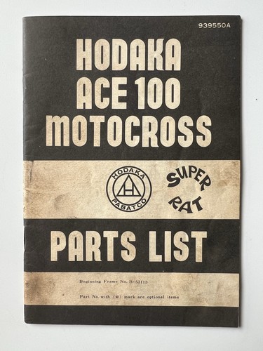 Hodaka ace 100 super rat - 100,