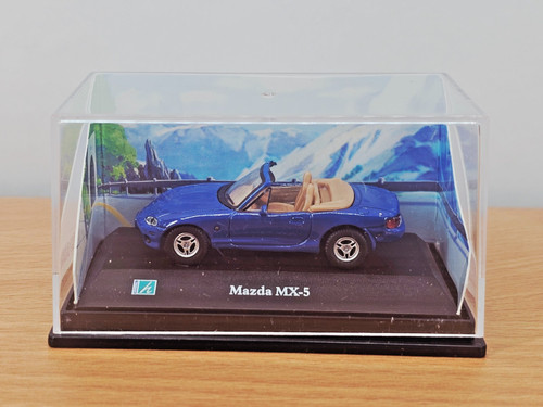 Cararama mazda 5 blue - 1:72,