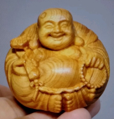 Wooden hand carved - wooden, buddha
