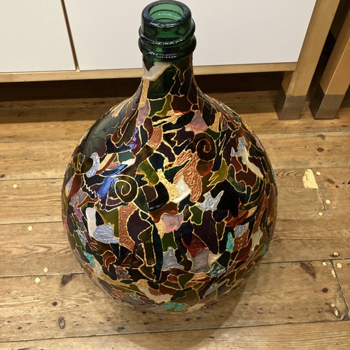 Large vintage demijohn - ),