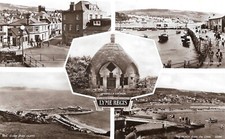 LYME REGIS Five Views  - Postcard ref Y81