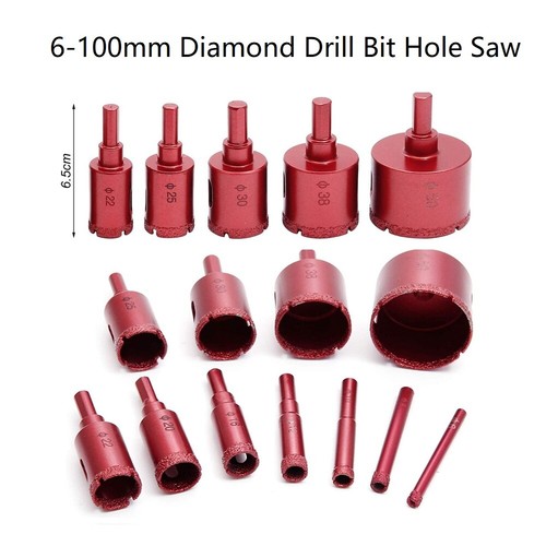 Diamond hole saw ø6 - saw, Ø6-100mm