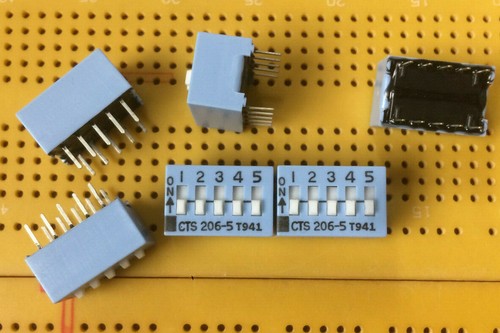 Way dip switch spst - 5, 100ma