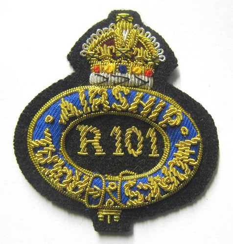 R101 cap badge royal airship - badge,