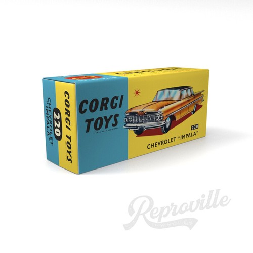 Repro box for corgi 220 - for,