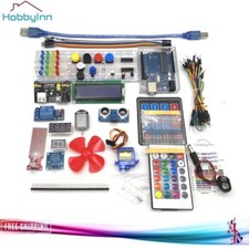 UNO R3 Starter Kit Arduino Compatible IDE Basic Electronics Component LCD MB102 