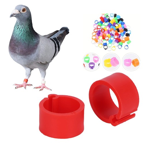 100 coloured 8mm plastic - 100, x