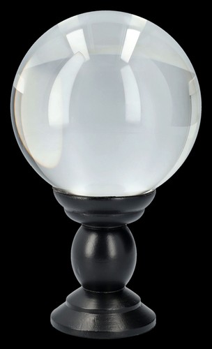 Hand painted crystal - crystal, ball