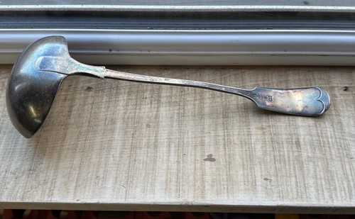 Vintage antique silver spoon - antique,