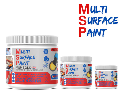 Multi surface paint - surface, dry