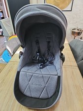 Icandy Orange 3 Seat In Blue Mist Marl With Frame, Harness And Hood