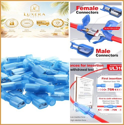 Female spade connector 14 - spade,