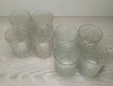 Set Of 8 Vintage Textured