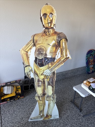 3po life size cardboard - c-3po,
