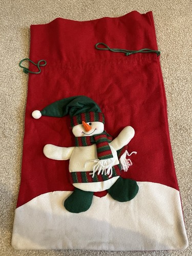 Large felt snowman gift party - large,