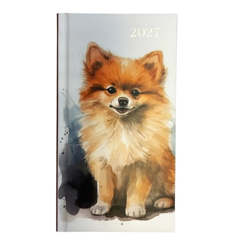2027 slimline diary hardback - slimline,