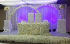 Wedding/Event flower backdrop decoration For Hire only.