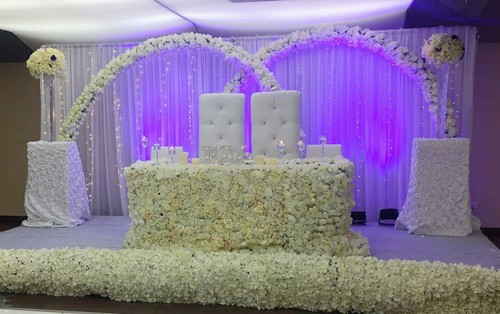 Wedding event flower backdrop - wedding/event,