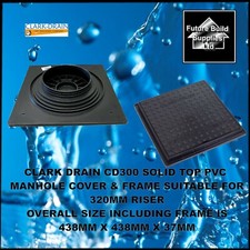 CLARK DRAIN  CD300 SOLID TOP