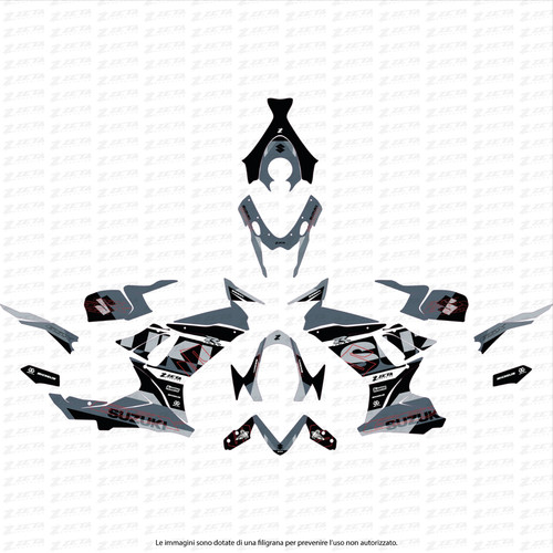 Graphics kit suzuki gsx 600 - graphics,