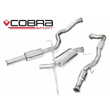 Vauxhall Corsa D VXR Turbo Back (Sports Cat / Res) Cobra Sport Exhaust VZ06a