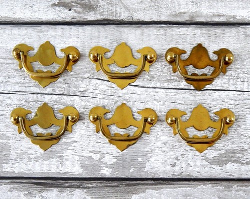 Set vintage brass - of,