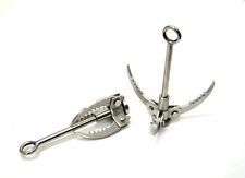 Tactical Folding Grappling Hook Heavy Duty Fishing Climbing Hook Claw Stainless