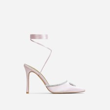 Ego Lace Up Diamante Pointed