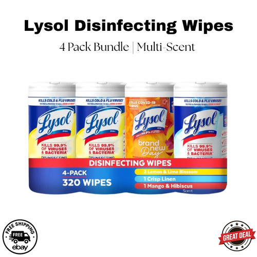 Lysol disinfecting wipes - lysol,