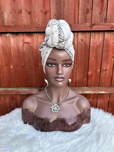 Luxurious pretied turban pre - pretied,