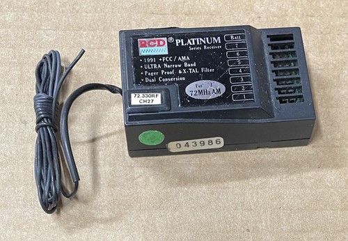 Hitec rcd platinum airplane - rc,