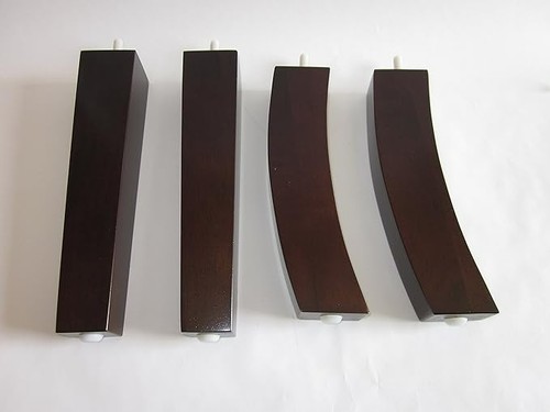 Tapered wood legs for sofa - for,