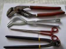 Wrenches, pincers, long nose