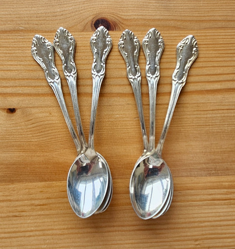 Vintage swedish coffee spoons - swedish,