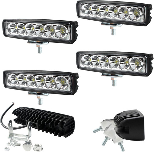 4pcs led work spot light - light, bar