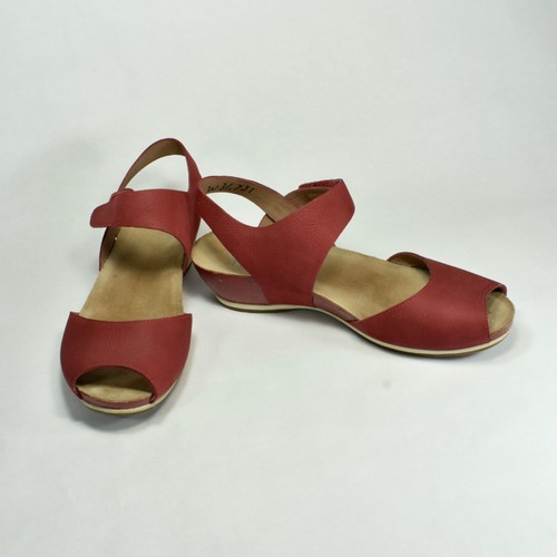 Dansko matte red wedge - matte, ankle
