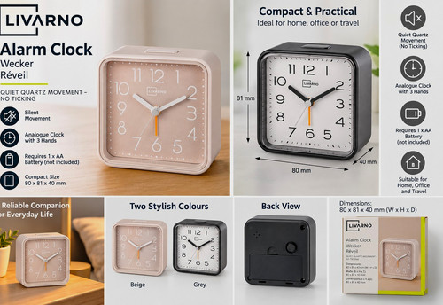 Livarno analogue alarm - livarno,