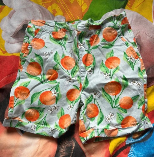Boys orange design summer