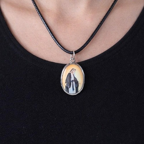 Vintage madonna pendant - vintage,