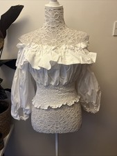 BNWT Zara White Size L Top