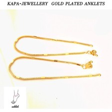 NEW 22CT GOLD PLATED LEAF